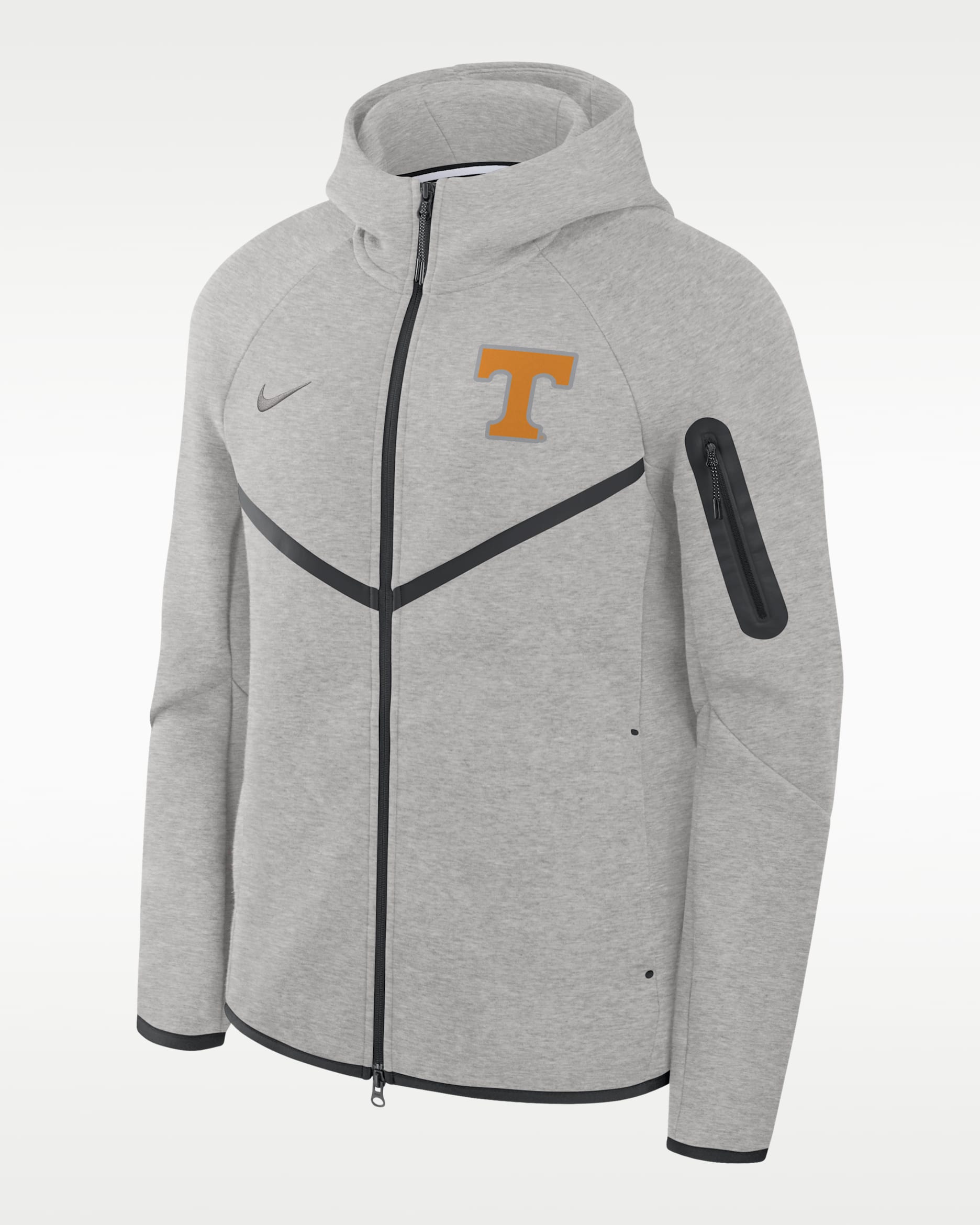 Nike ジップアップジャケット グレー/オレンジ Tennessee Tech Fleece Windrunner Men's Nike College Full-Zip